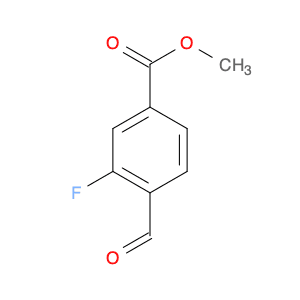 Methyl 3-fluoro-4-formylbenzoate