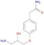 2-(4-(3-Amino-2-hydroxypropoxy)phenyl)acetamide