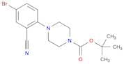 1-Boc-4-(4-Bromo-2-cyanophenyl)piperazine