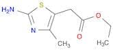 Ethyl 2-(2-amino-4-methyl-1,3-thiazol-5-yl)acetate