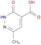 6-Methyl-3-oxo-2,3-dihydropyridazine-4-carboxylic acid