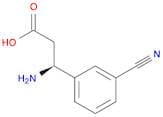 (S)-3-Amino-3-(3-cyano-phenyl)-propionic acid