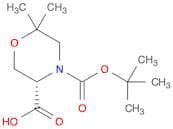 (S)-4-(tert-Butoxycarbonyl)-6,6-dimethylmorpholine-3-carboxylic acid