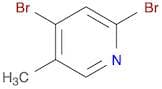 2,4-Dibromo-5-methylpyridine