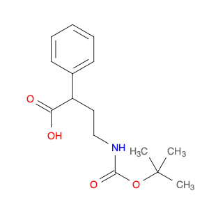 4-((tert-Butoxycarbonyl);amino);-2-phenylbutanoic acid