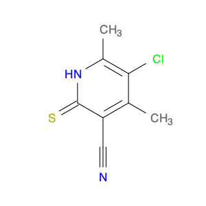 5-Chloro-4,6-dimethyl-2-thioxo-1,2-dihydropyridine-3-carbonitrile