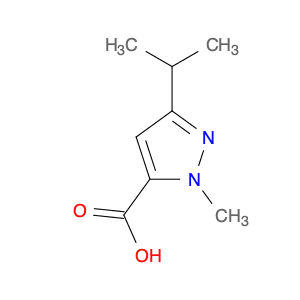 3-Isopropyl-1-methyl-1H-pyrazole-5-carboxylic acid