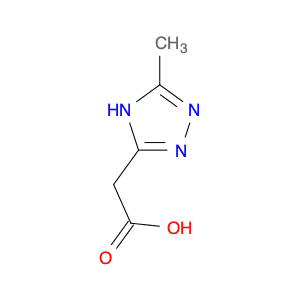 2-(5-Methyl-4H-1,2,4-triazol-3-yl)acetic acid