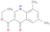 6,8-Dimethyl-4-hydroxyquinoline-3-carboxylic acid ethyl ester