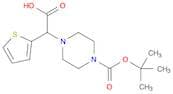 2-(4-Boc-piperazinyl)-2-(2-thienyl)acetic acid