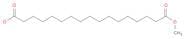 Heptadecanedioic acid, monomethyl ester