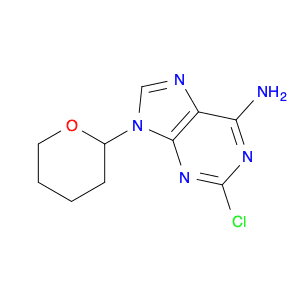 2-Chloro-9-(tetrahydropyran-2-yl)adenine