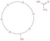 1,4,7,10,13,16-Hexaoxacyclononadecan-18-ol, acetate