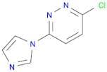 Pyridazine, 3-​chloro-​6-​(1H-​imidazol-​1-​yl)​-