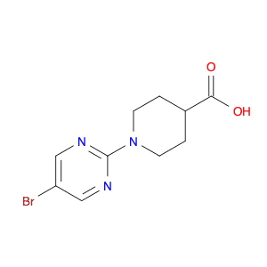 1-(5-Bromopyrimidin-2-yl)piperidine-4-carboxylic acid