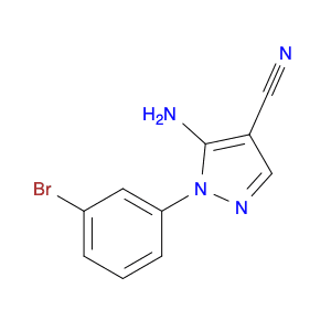 5-Amino-1-(3-bromophenyl)-1H-pyrazole-4-carbonitrile