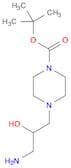 tert-Butyl 4-(3-amino-2-hydroxypropyl)piperazine-1-carboxylate
