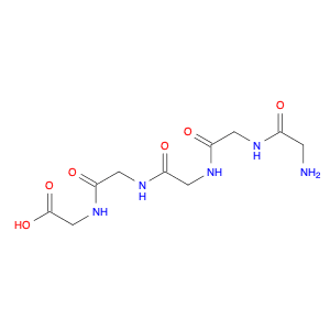 2-[[2-[[2-[[2-[(2-aminoacetyl)amino]acetyl]amino]acetyl]amino]acetyl]amino]acetic acid