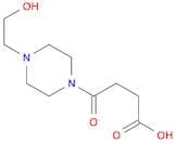 4-(4-(2-Hydroxyethyl)piperazin-1-yl)-4-oxobutanoic acid