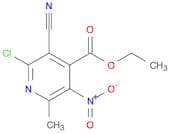 Ethyl 2-chloro-3-cyano-6-methyl-5-nitroisonicotinate