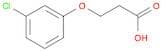 3-(3-chlorophenoxy)propanoic acid