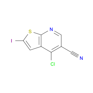 4-Chloro-2-iodothieno[2,3-b]pyridine-5-carbonitrile