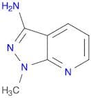 1H-​Pyrazolo[3,​4-​b]​pyridin-​3-​amine, 1-​methyl-