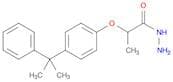 2-[4-(1-methyl-1-phenylethyl)phenoxy]propanohydrazide