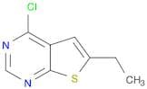 4-CHLORO-6-ETHYLTHIENO[2,3-D]PYRIMIDINE