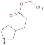 Ethyl 3-(pyrrolidin-3-yl)propanoate
