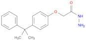 2-[4-(1-methyl-1-phenylethyl)phenoxy]acetohydrazide