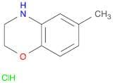 6-methyl-3,4-dihydro-2H-benzo[b][1,4]oxazine hydrochloride