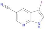 3-IODO-1H-PYRROLO[2,3-B]PYRIDINE-5-CARBONITRILE