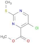 5-Chloro-2-methylsulfanyl-pyrimidine-4-carboxylic acid methyl ester