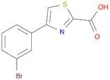 2-Thiazolecarboxylic acid, 4-(3-bromophenyl)-