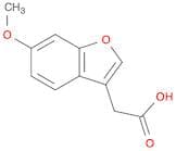 2-(6-Methoxybenzofuran-3-yl)acetic acid