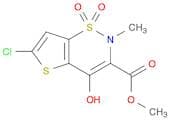 6-Chloro-4-hydroxy-2-methyl-2H-thieno[2,3-e]-1,2-thiazine-3-carboxylic acid methyl ester 1,1-dioxi…