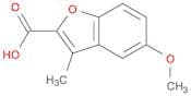 5-Methoxy-3-methyl-benzofuran-2-carboxylic acid
