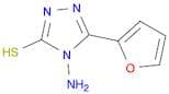 4-Amino-5-(2-Furyl)-4H-1,2,4-Triazole-3-Thiol