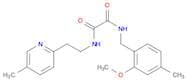 Ethanediamide,N1-[(2-methoxy-4-methylphenyl)methyl]-N2-[2-(5-methyl-2-pyridinyl)ethyl]-