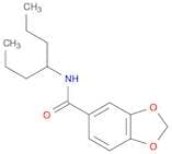 1,3-Benzodioxole-5-carboxamide,N-(1-propylbutyl)-
