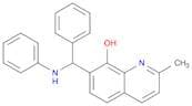 8-Quinolinol,2-methyl-7-[phenyl(phenylamino)methyl]-
