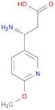(R)-3-Amino-3-(6-methoxy-3-pyridyl)-propionic acid