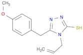 4-Allyl-5-(4-methoxybenzyl)-4H-1,2,4-triazole-3-thiol