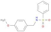 Benzenesulfonamide, N-[(4-methoxyphenyl)methyl]-