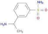 3-(1-aminoethyl)benzene-1-sulfonamide