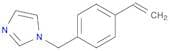 1H-​Imidazole, 1-​[(4-​ethenylphenyl)​methyl]​-
