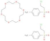 1-[(2-chloroethyl)sulfonyl]-4-methylbenzene- 1,4,7,10,13,16-hexaoxacyclooctadecane(2:1)