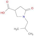 1-Isobutyl-5-oxopyrrolidine-3-carboxylic acid
