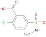 2-Chloro-5-(N-methylsulfamoyl)benzoic acid